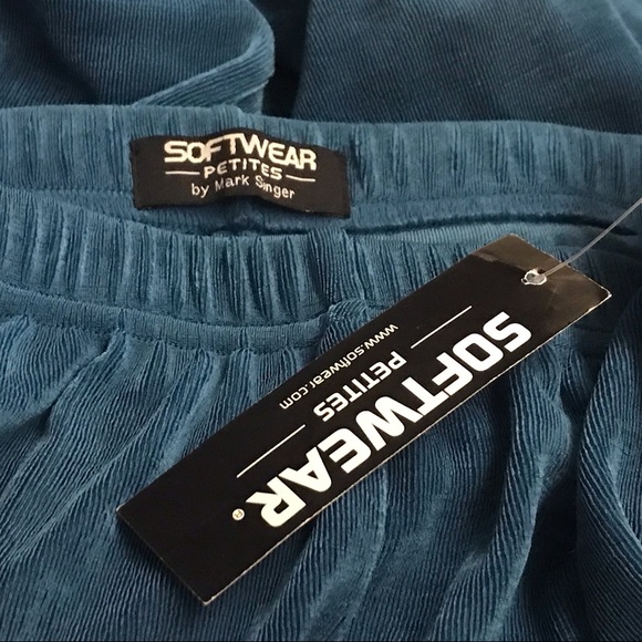 New Softwear Petites Pants size Maternity Med made in USA - Picture 10 of 11